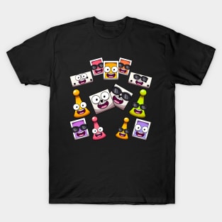 Funny Classic Board Game Elements T-Shirt